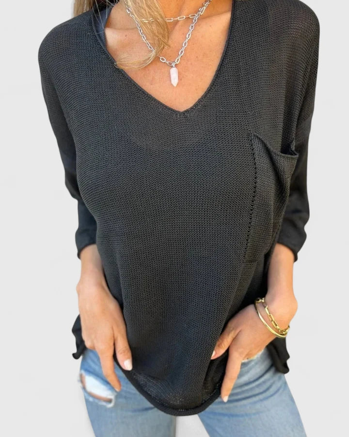 Lively Women's Top | Flattering V-Neck, Lightweight Comfort 4