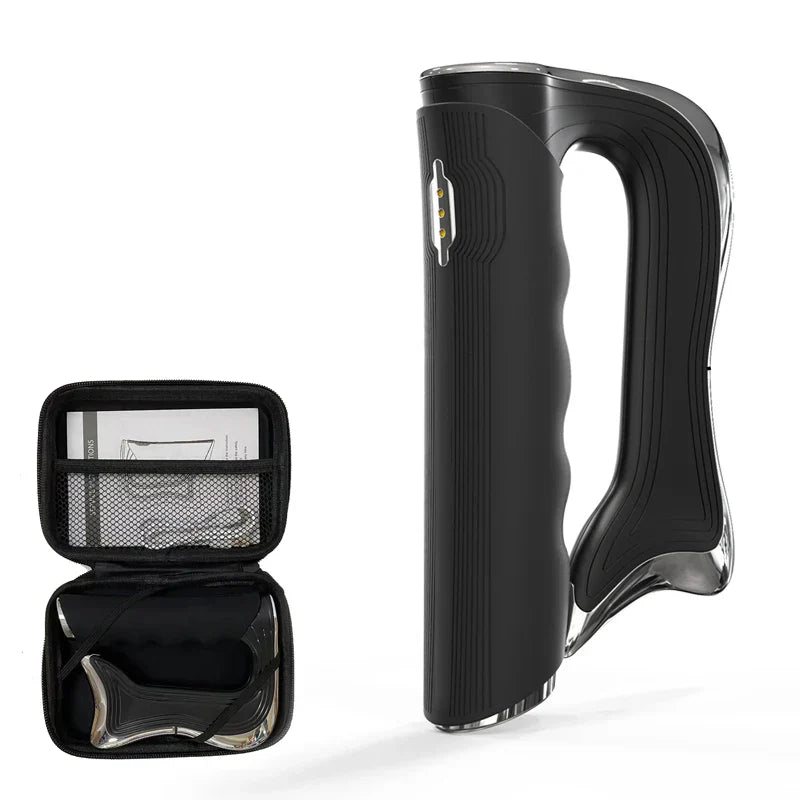 Livia Appareil de Massage | Masseur Électrique Ergonomique, Microvibrations NMES 0