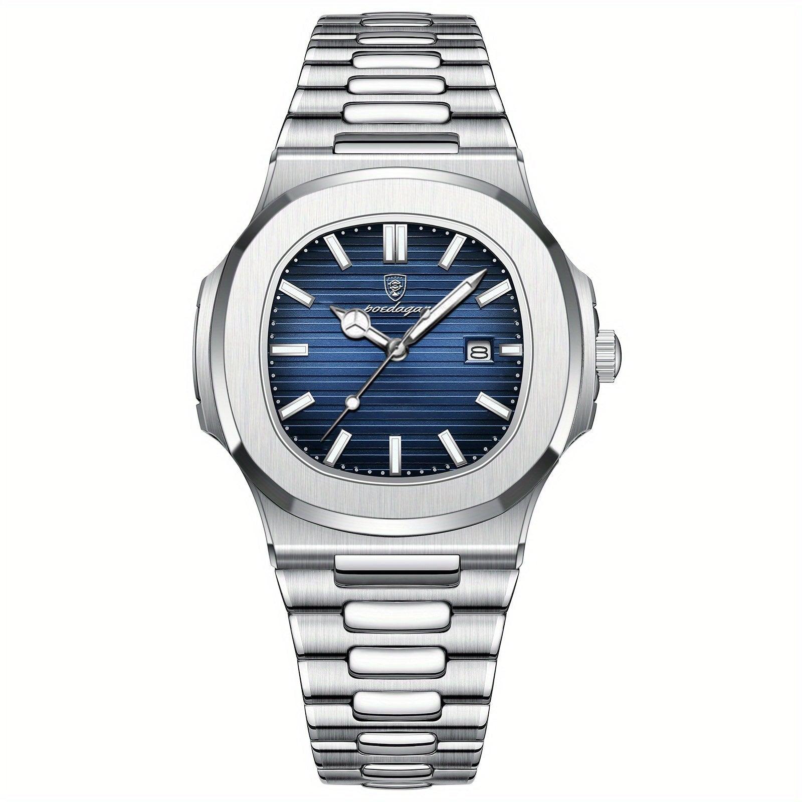 Livio Montre Bracelet Homme | Acier Inoxydable, Mouvement Quartz 1