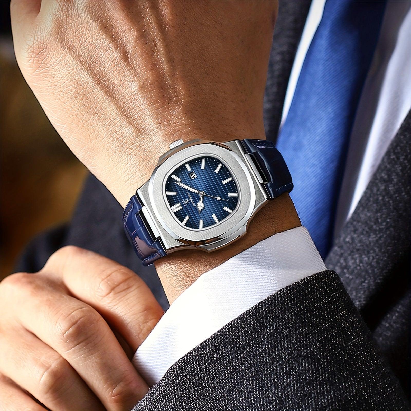 Livio Montre Bracelet Homme | Acier Inoxydable, Mouvement Quartz 2
