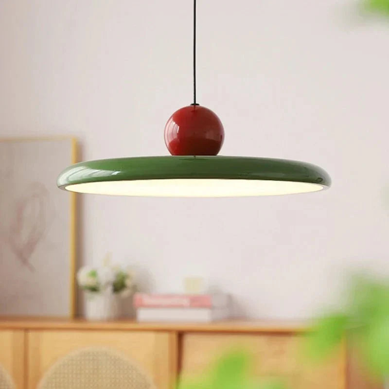 LunaBau Lampe Suspension | Verre Minimaliste Bauhaus, LED Éclairage Ambiant 1