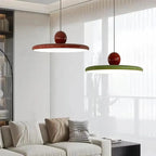 LunaBau Lampe Suspension | Verre Minimaliste Bauhaus, LED Éclairage Ambiant 4