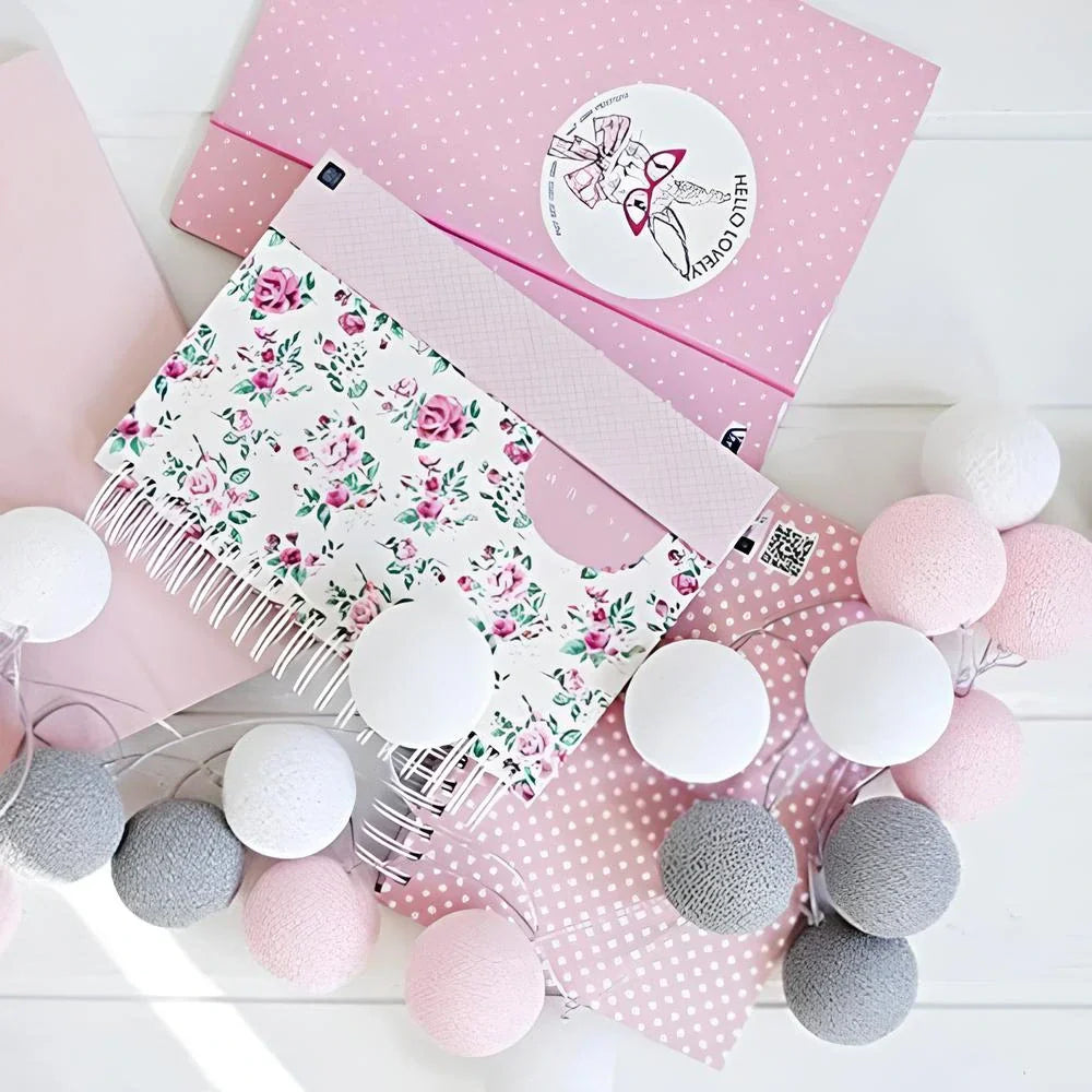 Luna Guirlande Lumineuse | Boules en Coton, Multicolore, Sans Fil 12