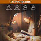 Lysia Lampe de Bureau LED | 3 Modes de Couleur, Bras Flexible en Cygne 4