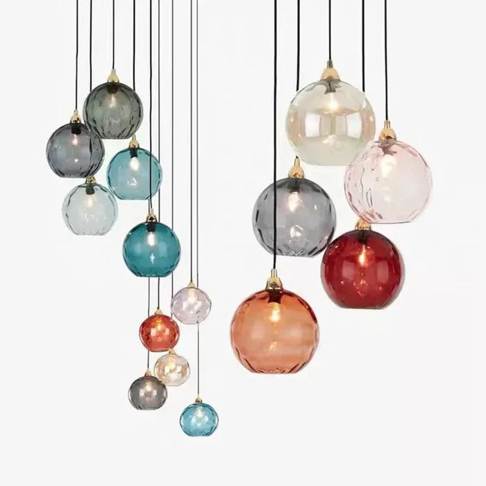 Lysia Suspension Lumineuse Design | Verre et Métal, Éclairage Ambiant 4