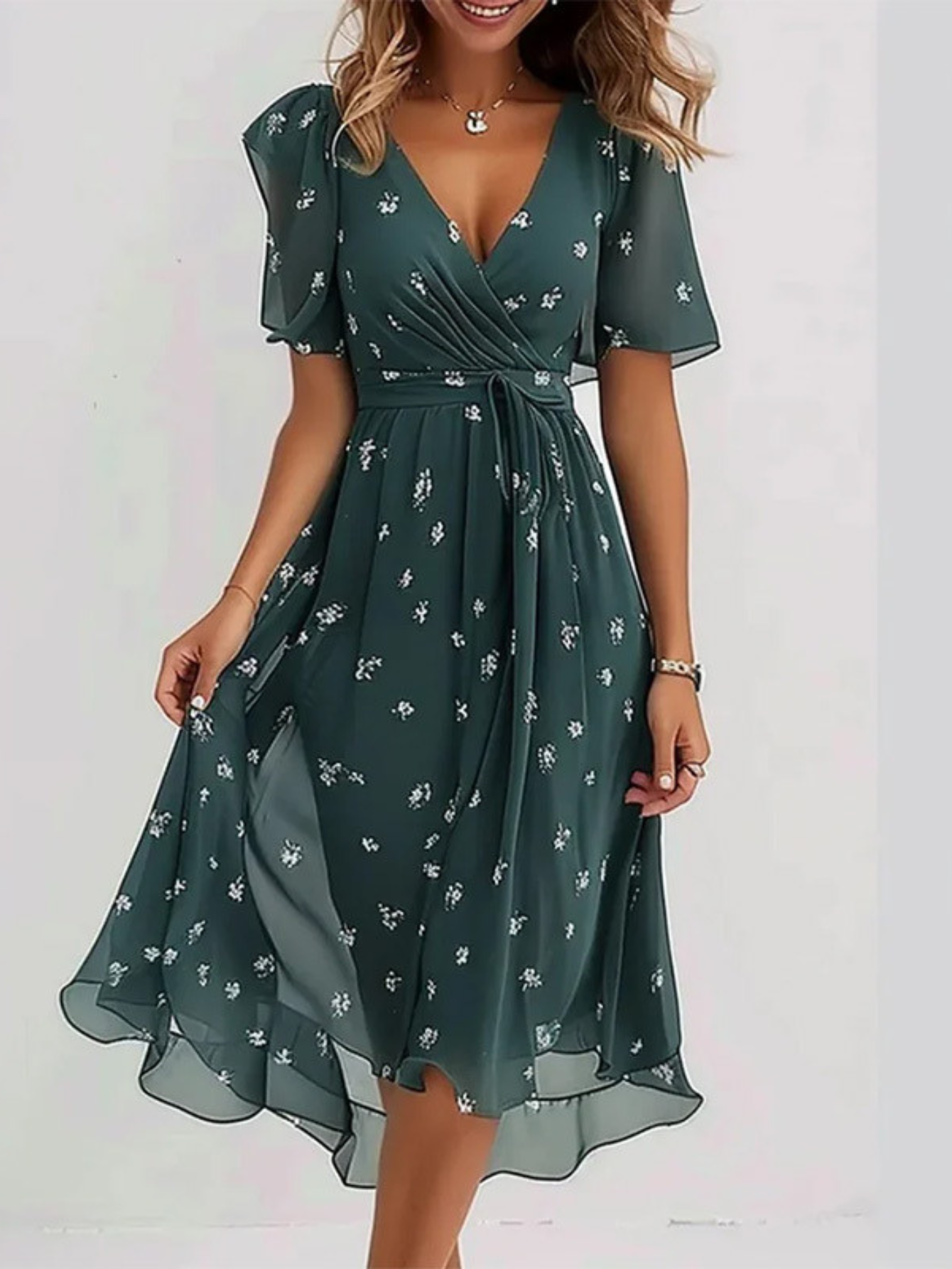 Matilda Women's Summer Dress | Stylish Belly Cover 2