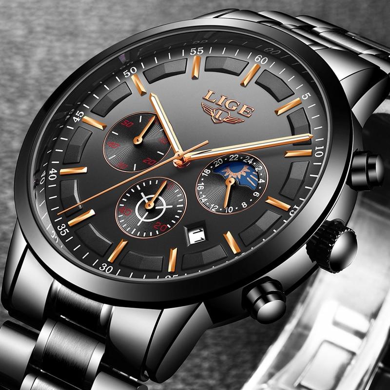 Maverick Montre Militaire | Acier Inoxydable Résistante aux Rayures 3