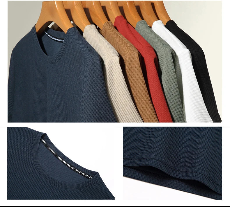 Men's Shirt | Breathable Cotton Waffle, Casual Summer Style 6