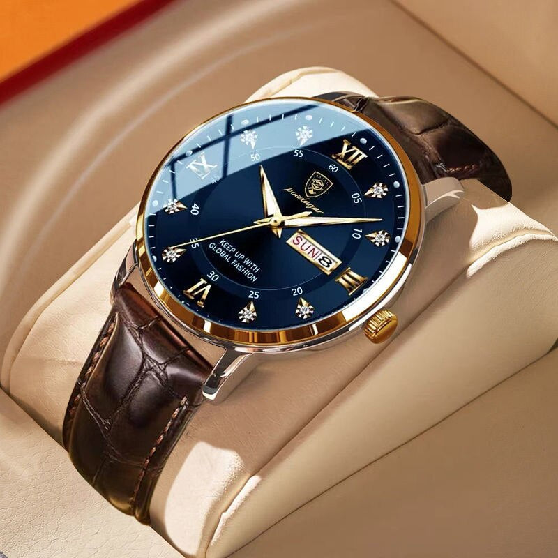 Milo Montre Homme | Acier Inoxydable, Lumineuse et Étanche 3