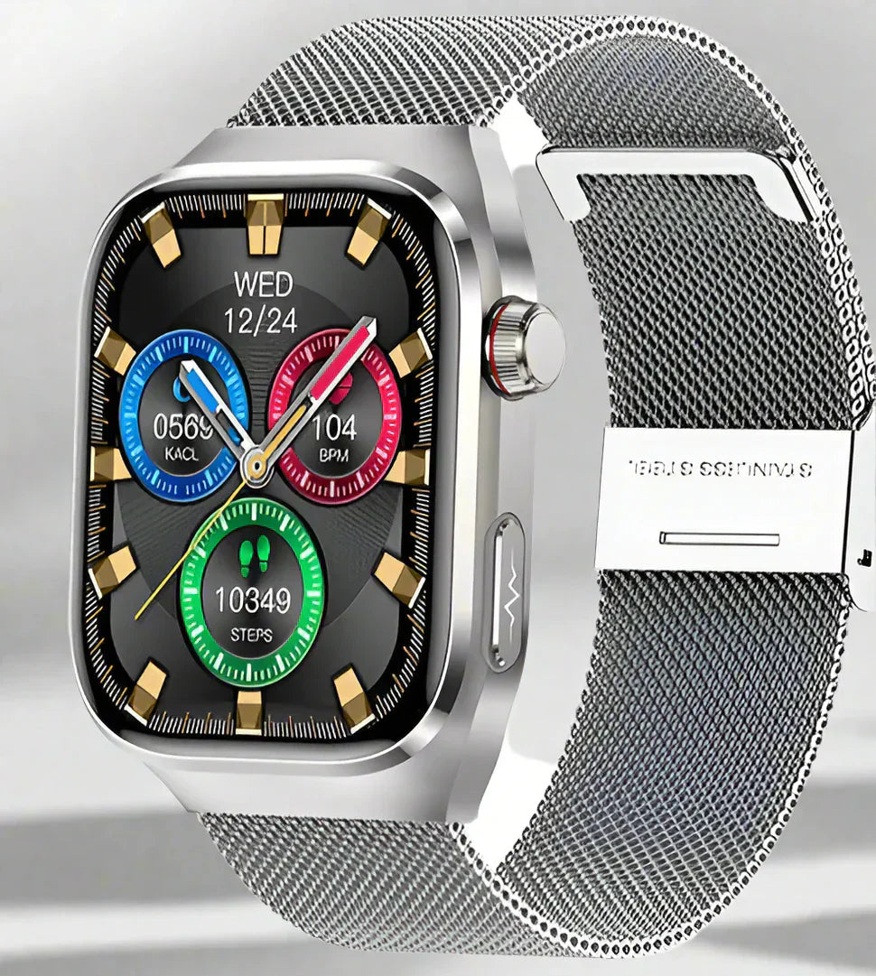 Mira Health Watch | ECG, Glycémie, Écran AMOLED 2,04 11