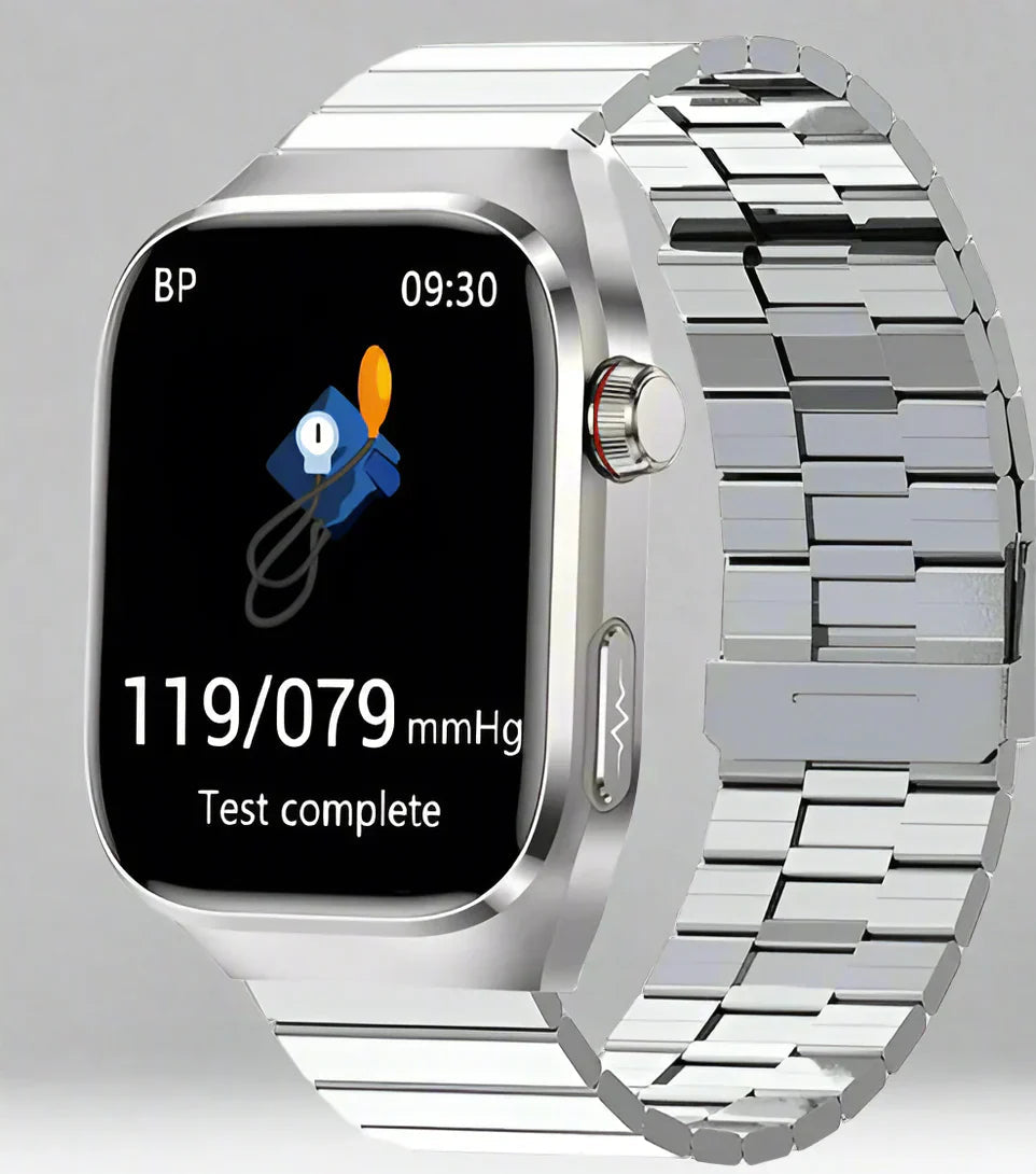 Mira Health Watch | ECG, Glycémie, Écran AMOLED 2,04 12