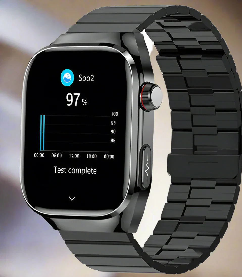Mira Health Watch | ECG, Glycémie, Écran AMOLED 2,04 2