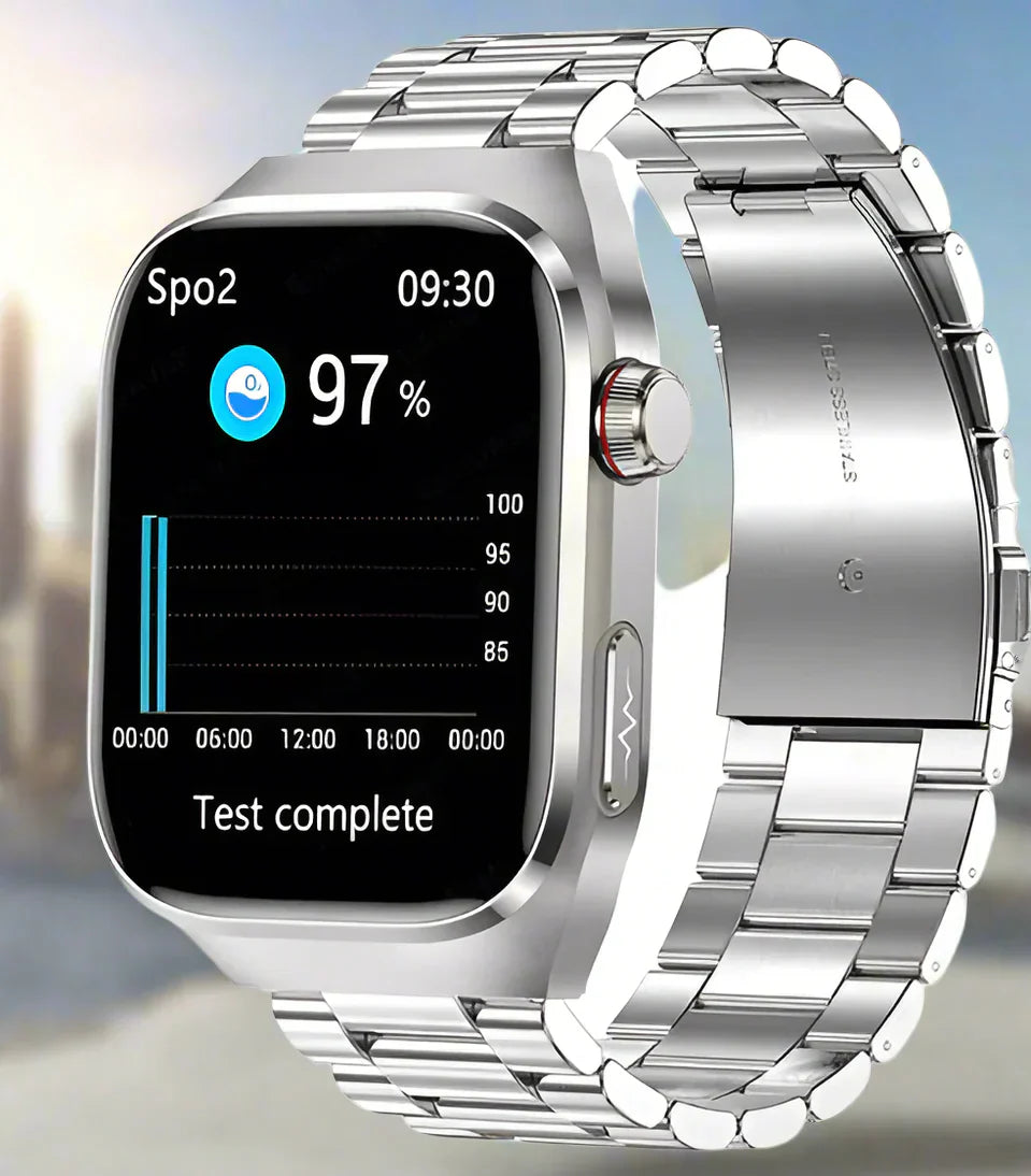Mira Health Watch | ECG, Glycémie, Écran AMOLED 2,04 6
