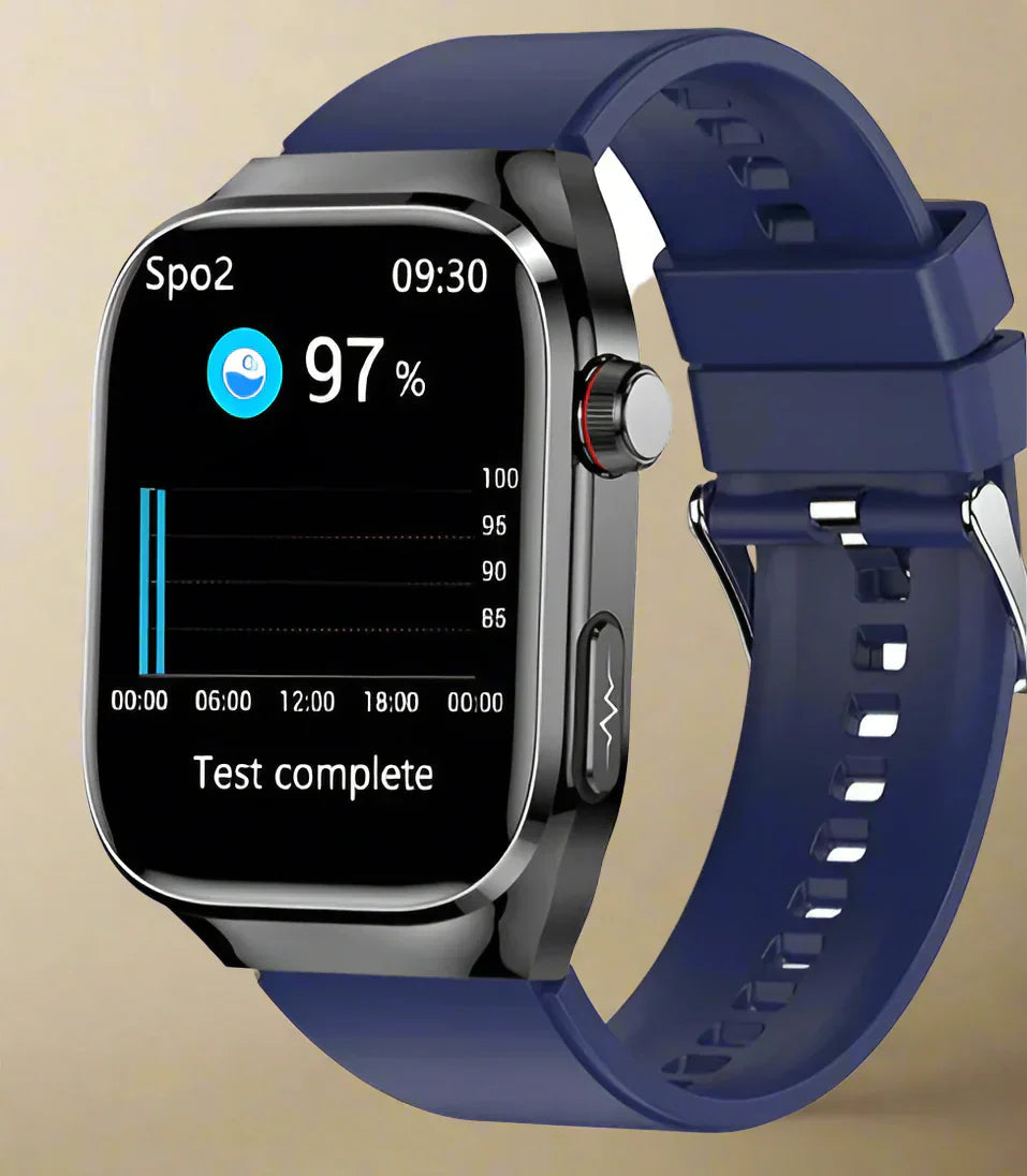 Mira Health Watch | ECG, Glycémie, Écran AMOLED 2,04 8
