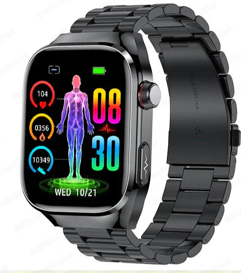 Mira Health Watch | ECG, Glycémie, Écran AMOLED 2,04 9