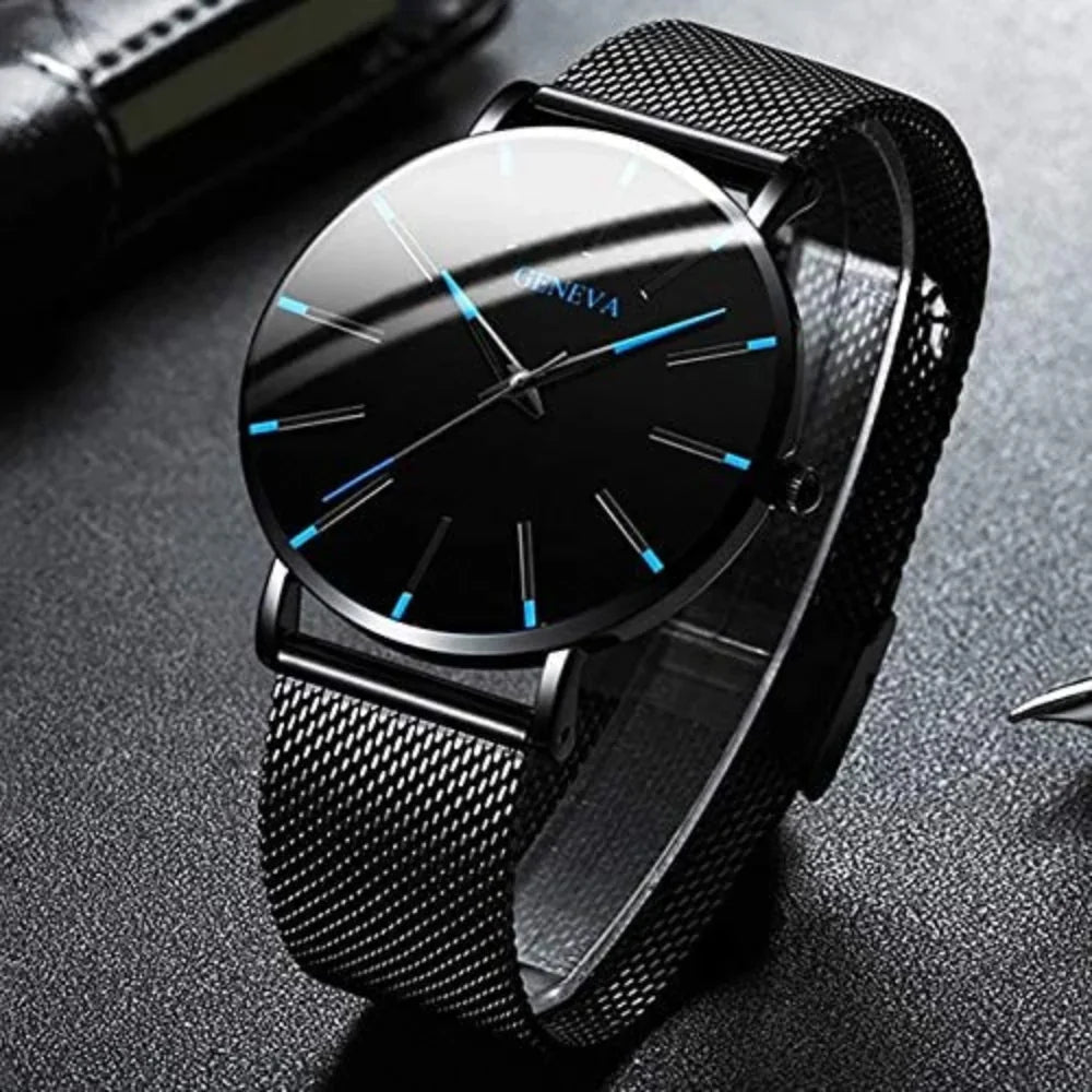Miro Montre Homme Minimaliste | Profil Ultra Fin, Élégante et Légère 0
