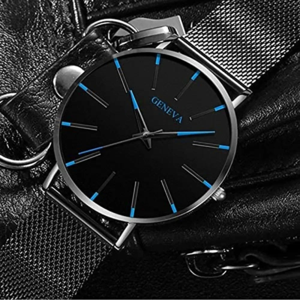 Miro Montre Homme Minimaliste | Profil Ultra Fin, Élégante et Légère 1