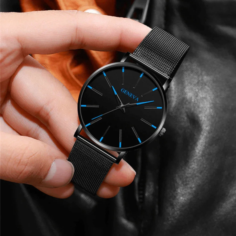 Miro Montre Homme Minimaliste | Profil Ultra Fin, Élégante et Légère 2