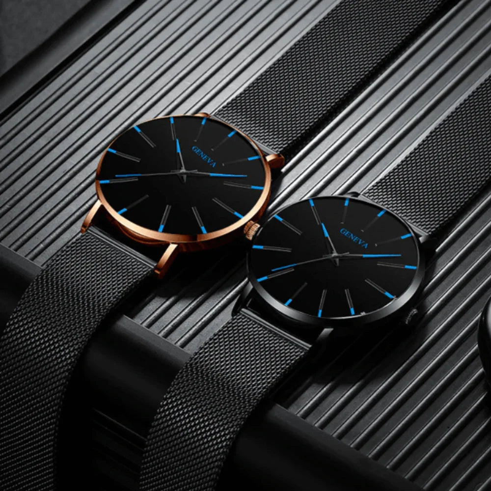 Miro Montre Homme Minimaliste | Profil Ultra Fin, Élégante et Légère 3