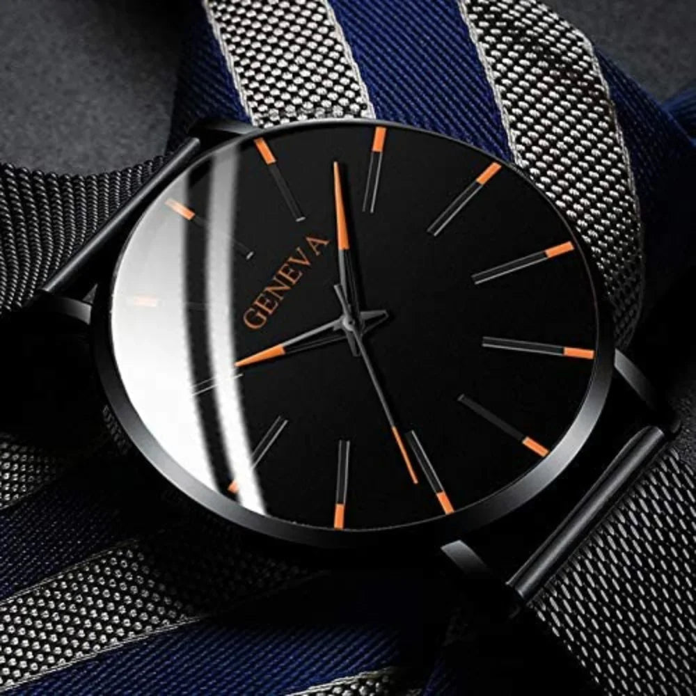 Miro Montre Homme Minimaliste | Profil Ultra Fin, Élégante et Légère 4