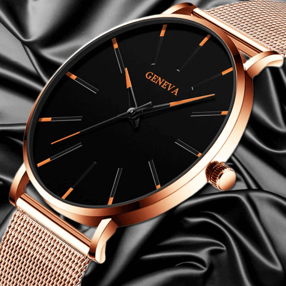 Miro Montre Homme Minimaliste | Profil Ultra Fin, Élégante et Légère 7