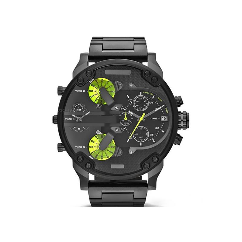 Mirox Montre Chronographe | Acier Inoxydable, Résistante à l'Eau 10m 0