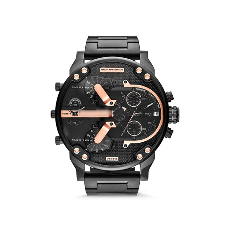 Mirox Montre Chronographe | Acier Inoxydable, Résistante à l'Eau 10m 10