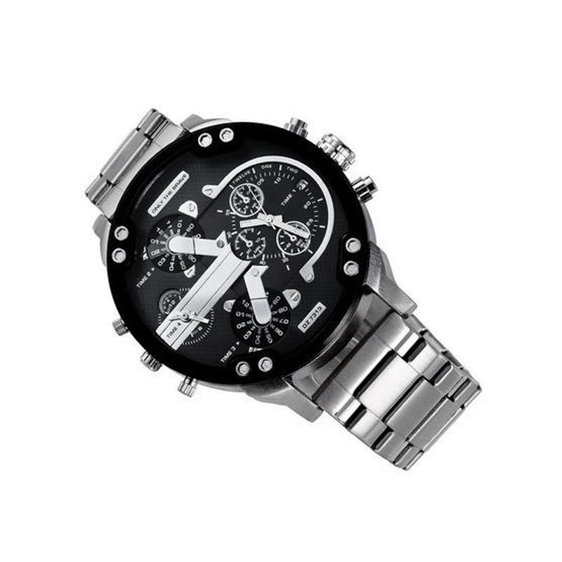 Mirox Montre Chronographe | Acier Inoxydable, Résistante à l'Eau 10m 15