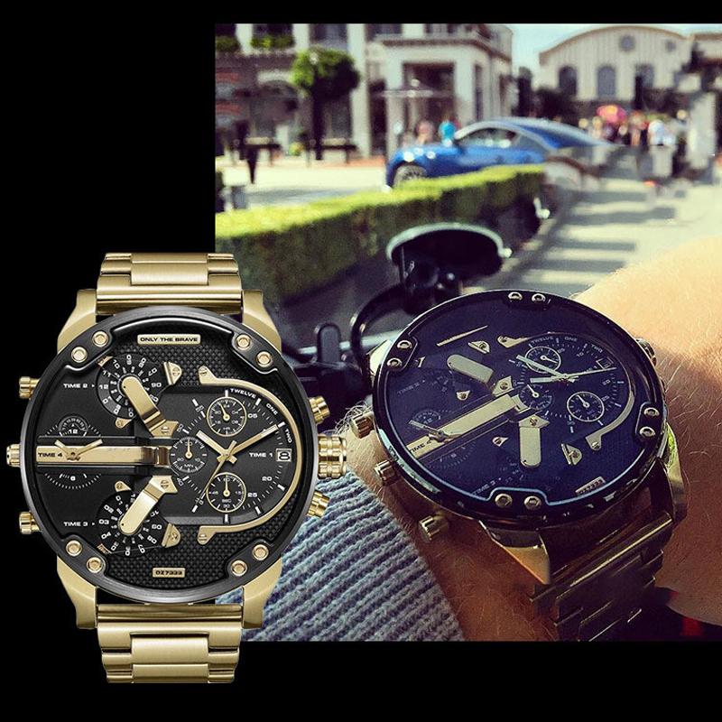 Mirox Montre Chronographe | Acier Inoxydable, Résistante à l'Eau 10m 6