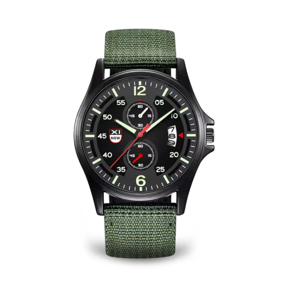 Montre Homme Marc | Quartz Précis, Bracelet Nylon Durable 0