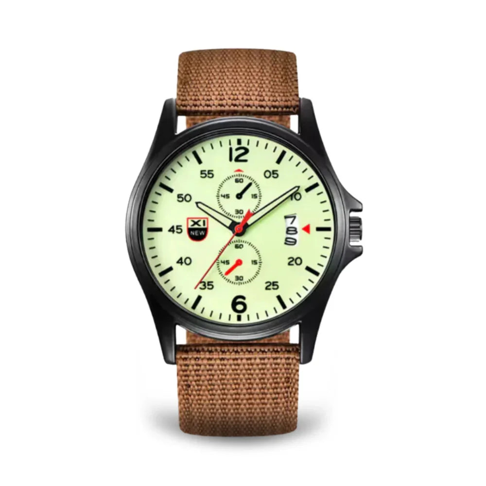 Montre Homme Marc | Quartz Précis, Bracelet Nylon Durable 10