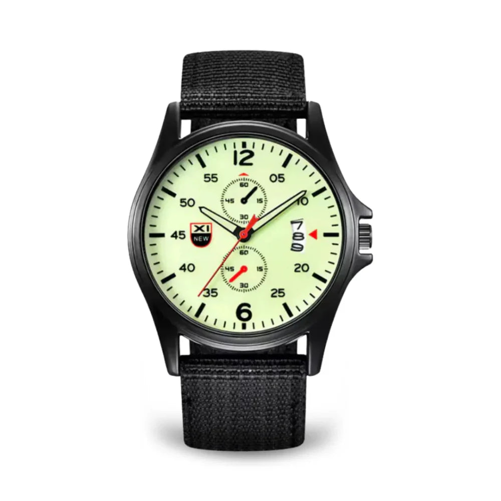 Montre Homme Marc | Quartz Précis, Bracelet Nylon Durable 9