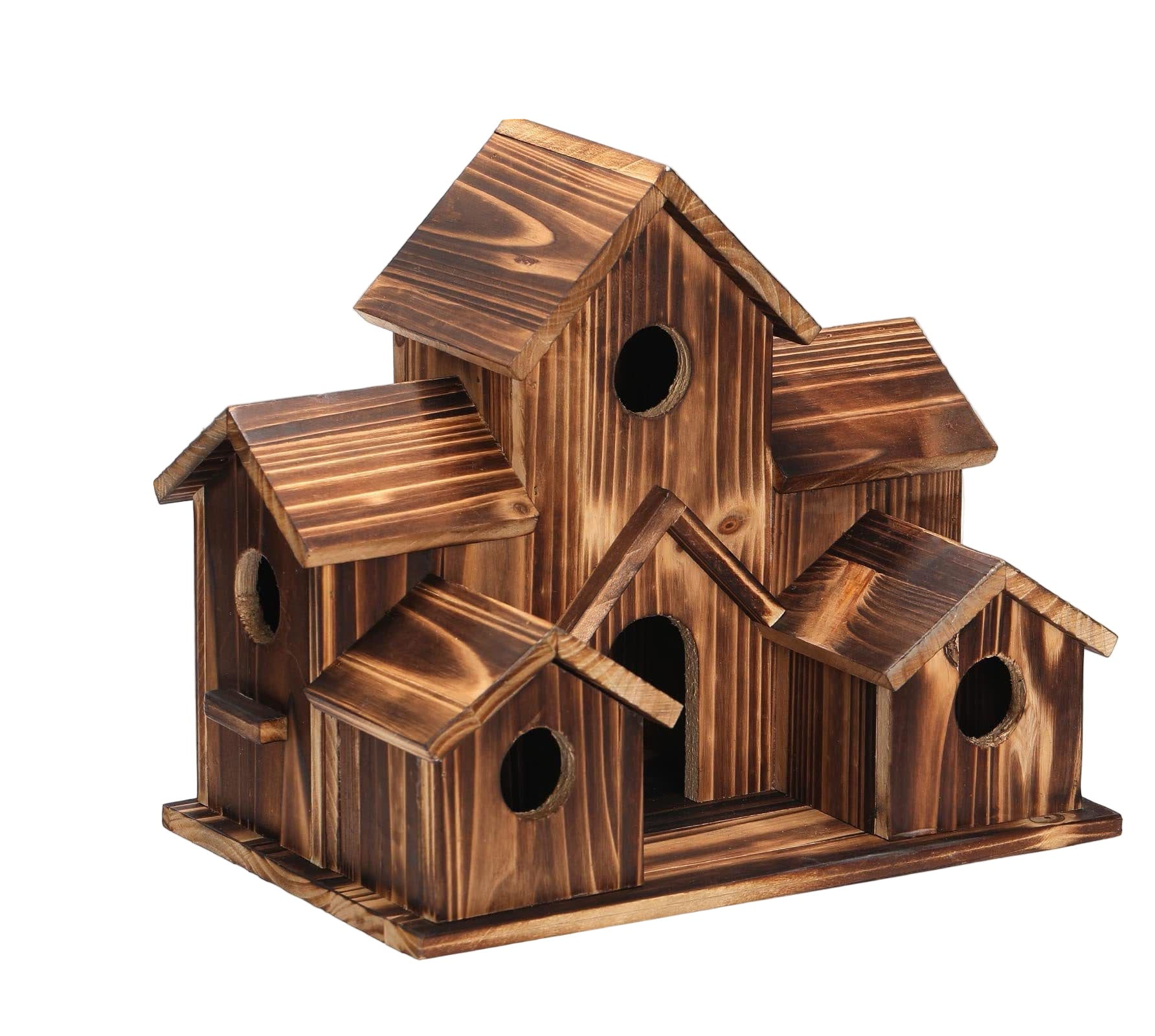 Nichoir Oiseau en Bois | Design Naturel, Résistant aux Intempéries 0