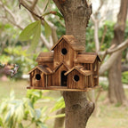 Nichoir Oiseau en Bois | Design Naturel, Résistant aux Intempéries 5