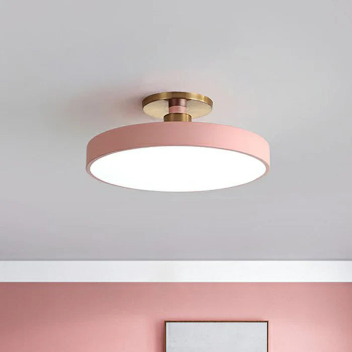 Nora Plafonnier LED | Design Scandinave Minimaliste, Multicolore 2