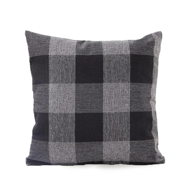 Olivier Taie d'Oreiller | Motif Carreaux Automnal, Doux en Coton-Polyester 12