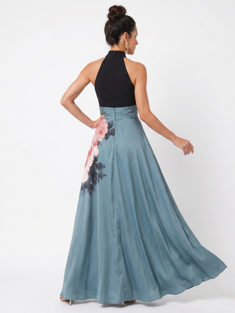 Oriana Women's Maxi Dress | Floral Print, Elegant Summer Formal Dress 3