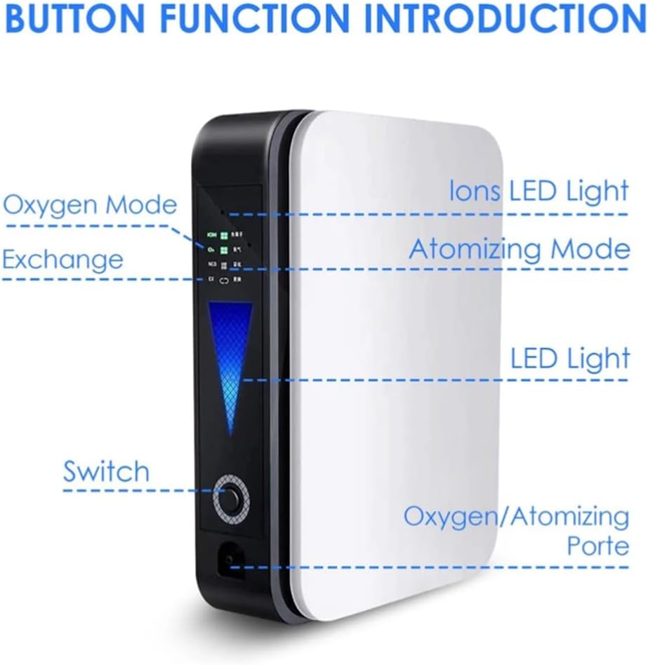 OxyLife Concentrateur d'Oxygène Portable | Silencieux et Léger, Débit Réglable 3