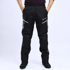 Pantalon Moto Homme | Tissu Oxford, Coupe-Vent, Protections Amovibles 0