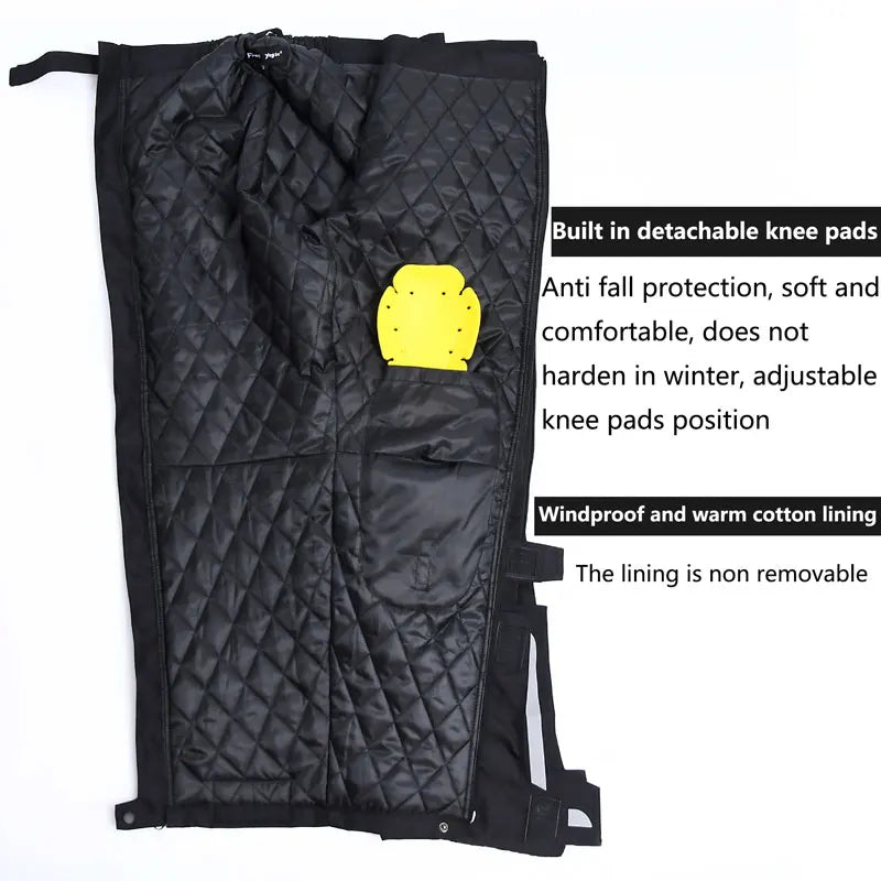 Pantalon Moto Homme | Tissu Oxford, Coupe-Vent, Protections Amovibles 3
