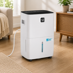 Portable Home Dehumidifier with Drainage Hose & Display 0