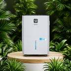 Portable Home Dehumidifier with Drainage Hose & Display 3