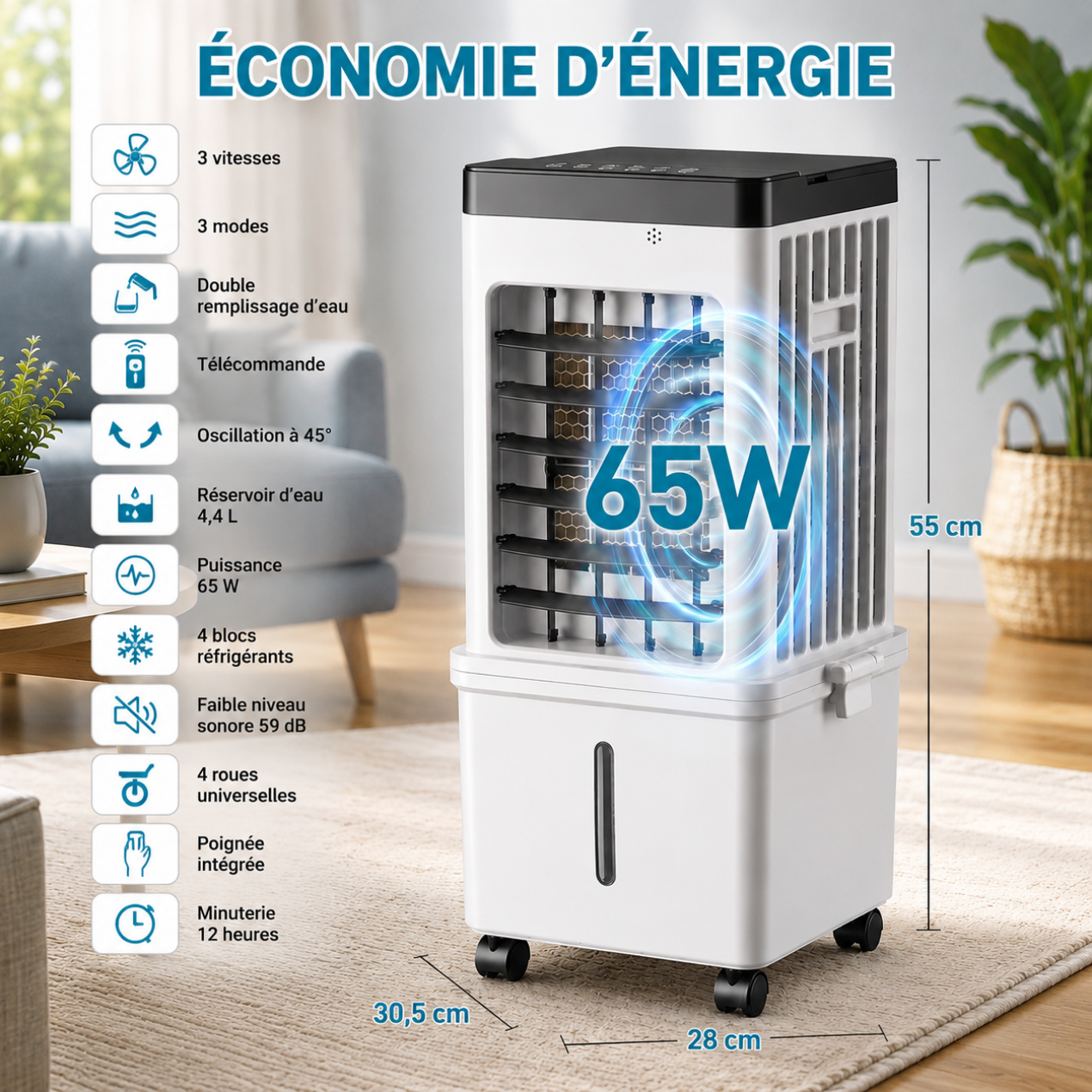 Portable Windowless Air Conditioner – Instant Cooling for Any Room 2