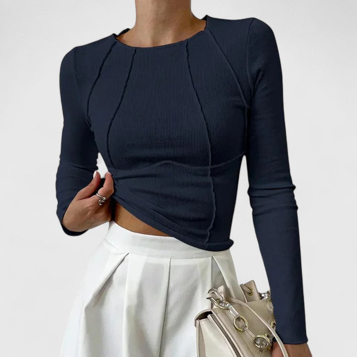 R Stylish Women's Long Sleeve Top | Chic Design, Comfortable Fit 2