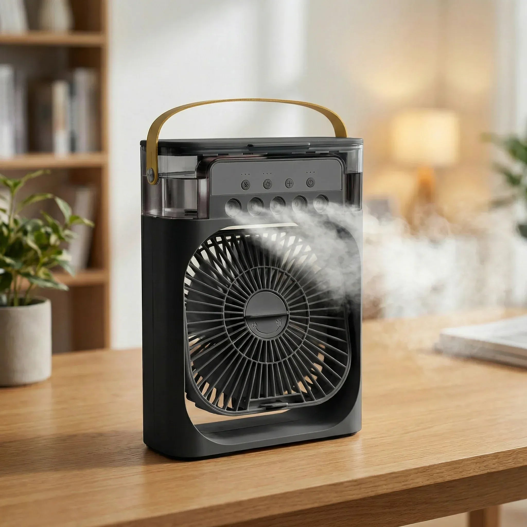 Rafraîchisseur d'Air Silencieux 3-en-1 | Portable, USB, Efficace 2