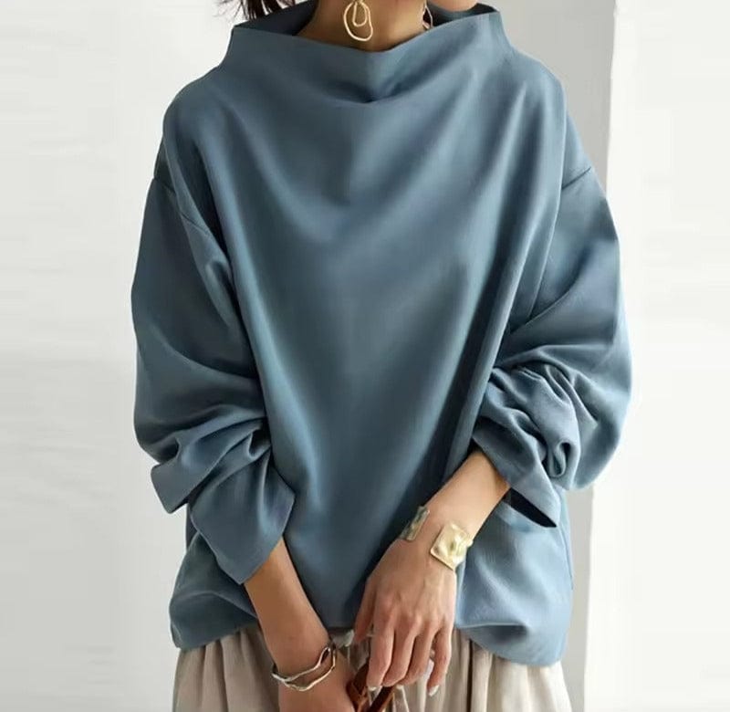 Ravishing Women's Top | High Neck, Elegant Design, Soft Fabric Blend 2