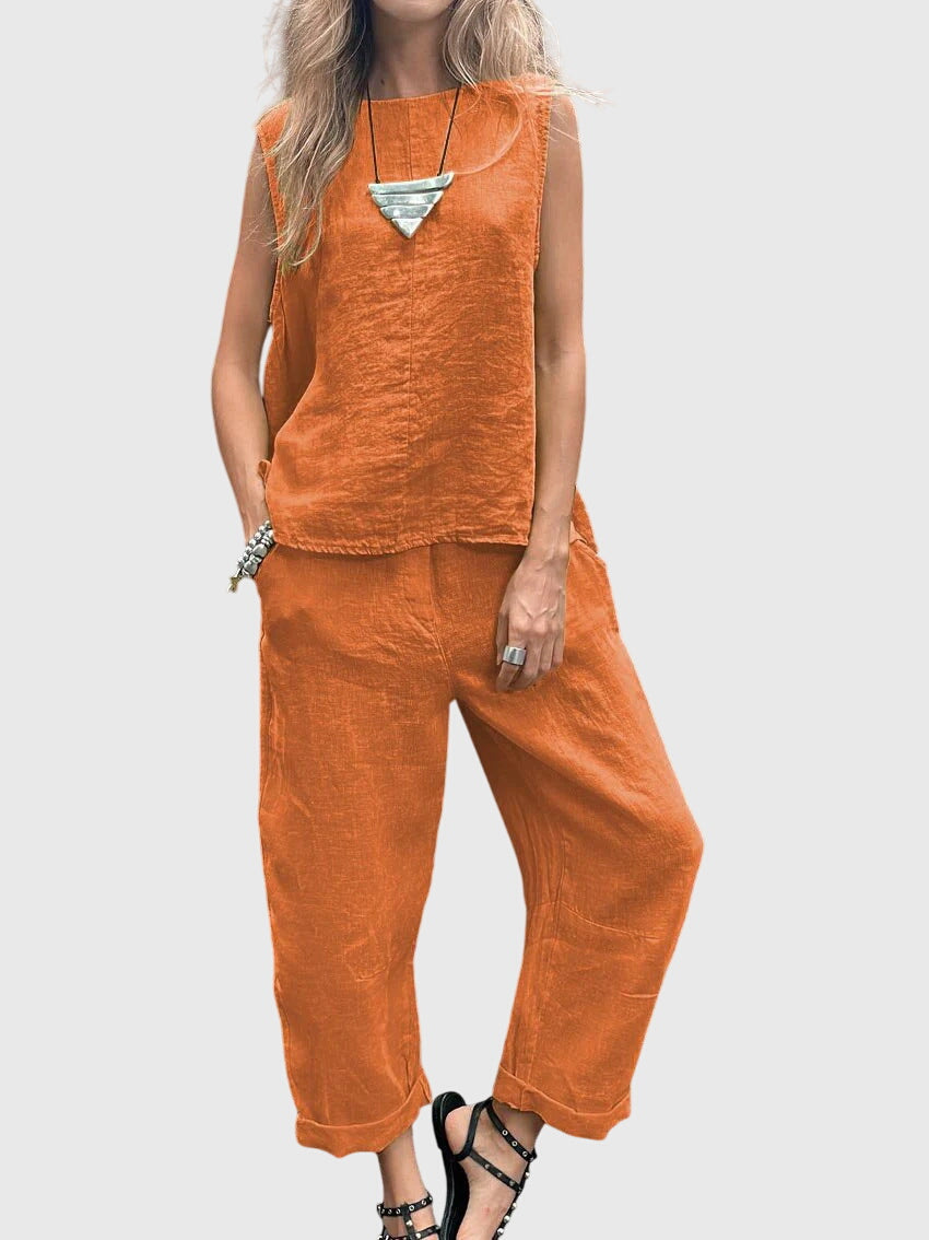 Sabrina Women's Loungewear Set | Lightweight Two-Piece, Versatile Comfort 1