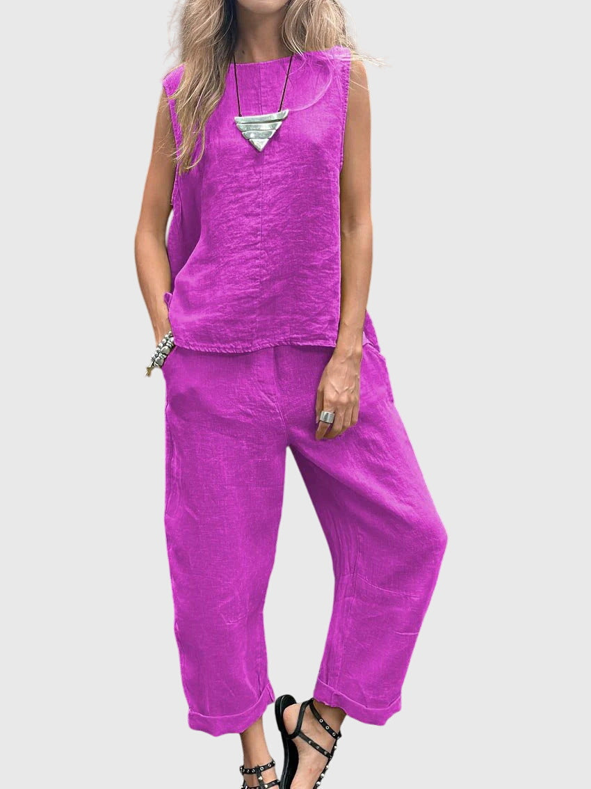Sabrina Women's Loungewear Set | Lightweight Two-Piece, Versatile Comfort 4