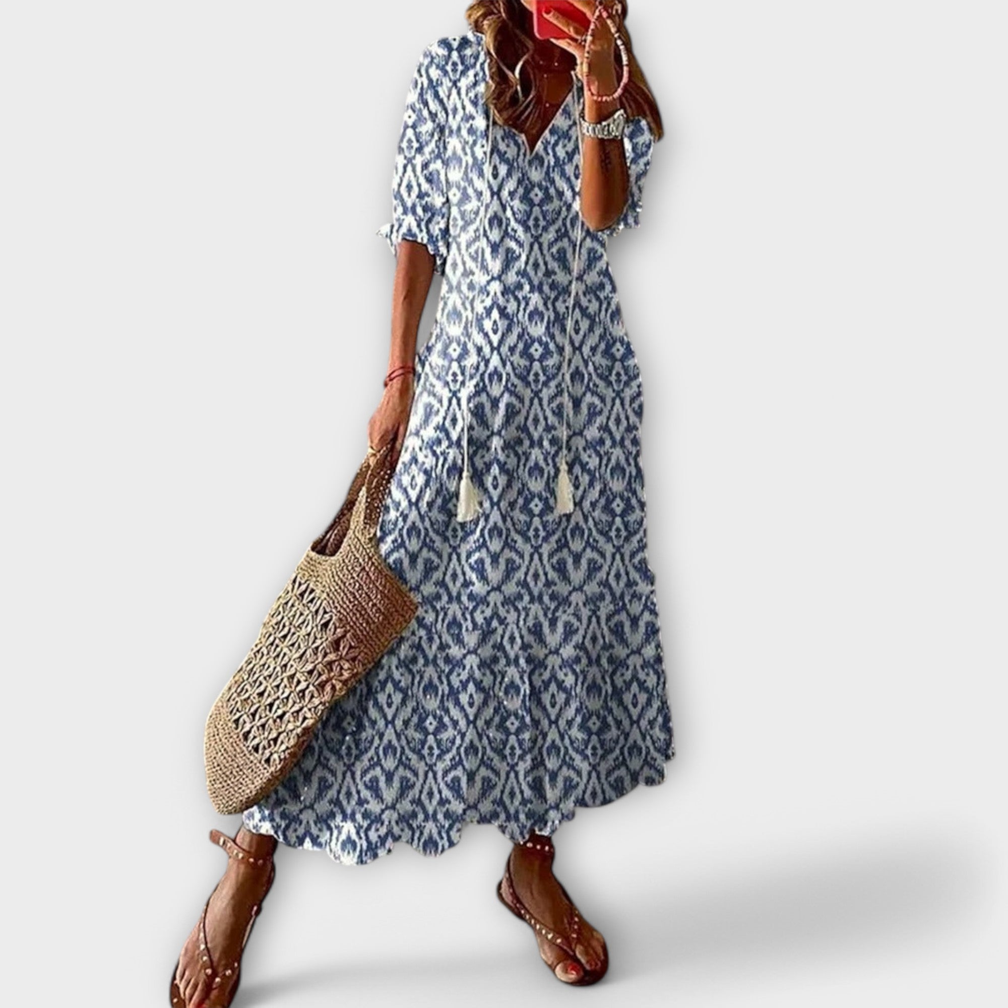Savannah Women's Maxi Dress | Bohemian Style 1