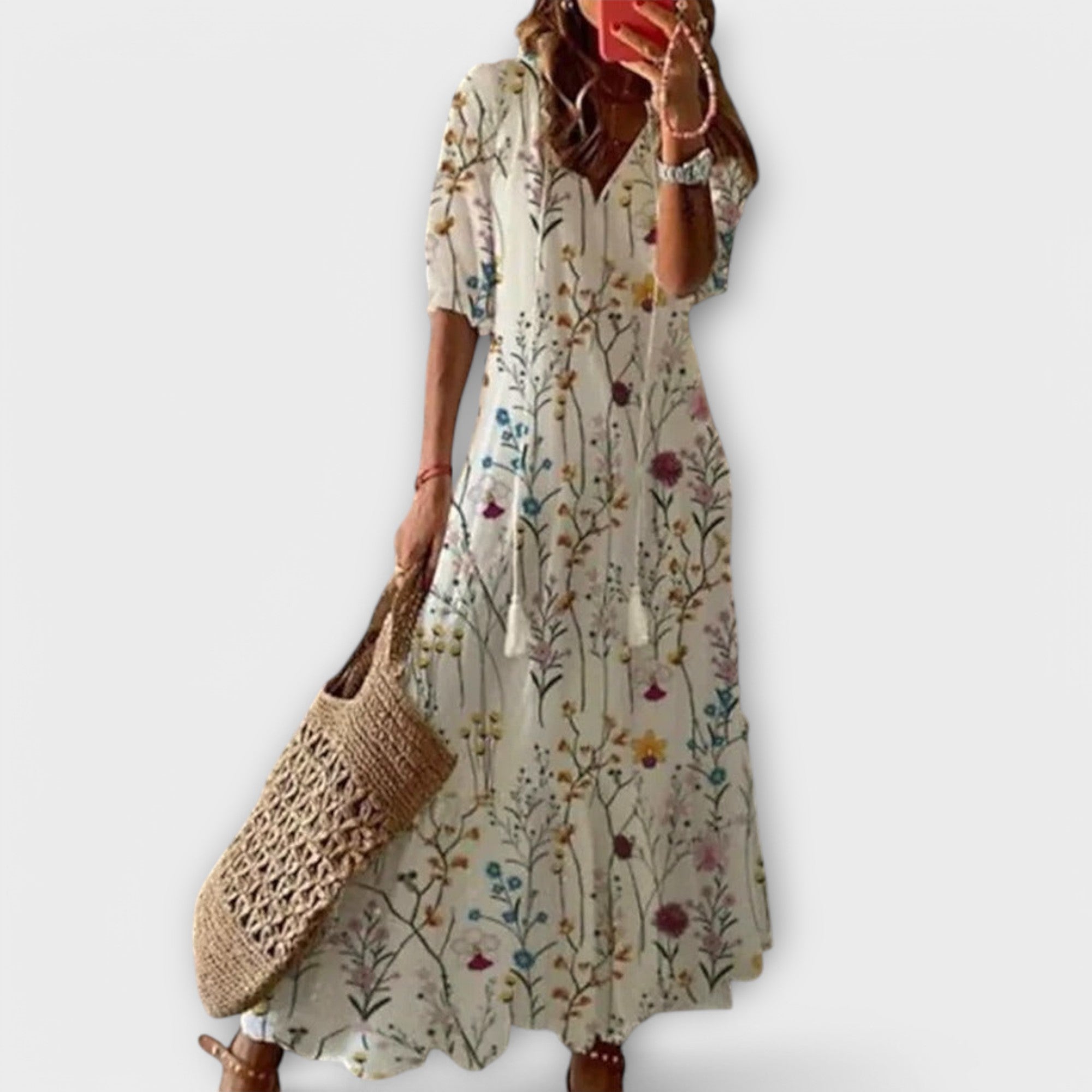 Savannah Women's Maxi Dress | Bohemian Style 5